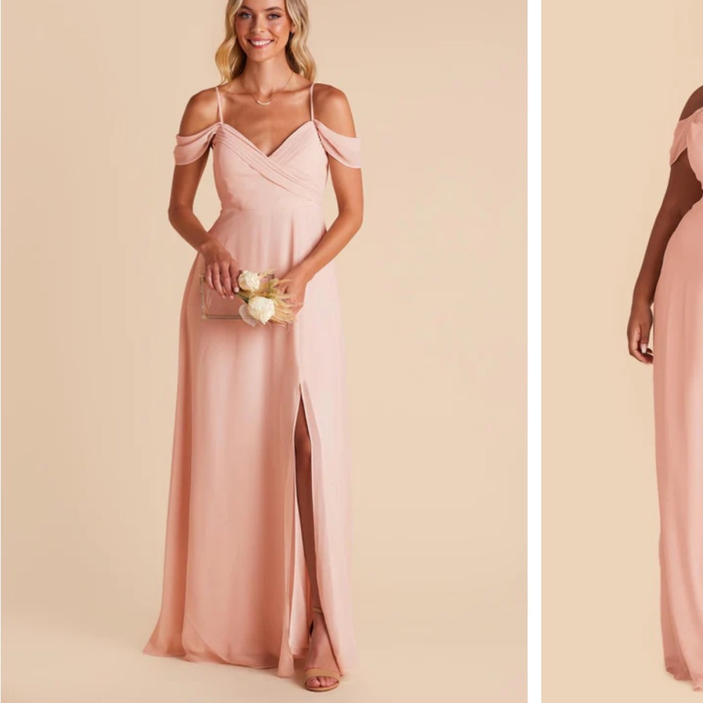 Blush Pink Birdy Grey Dress Small